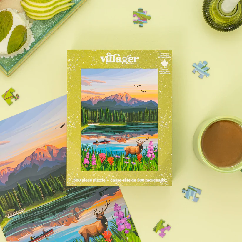 Villager Puzzles Jasper Flowers 500 Piece Puzzle - Image 3