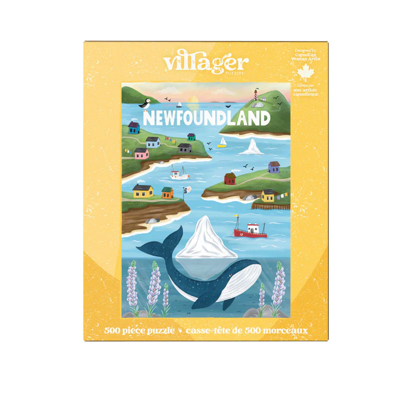 Villager Puzzles Newfoundland Sites 500 Piece Puzzle