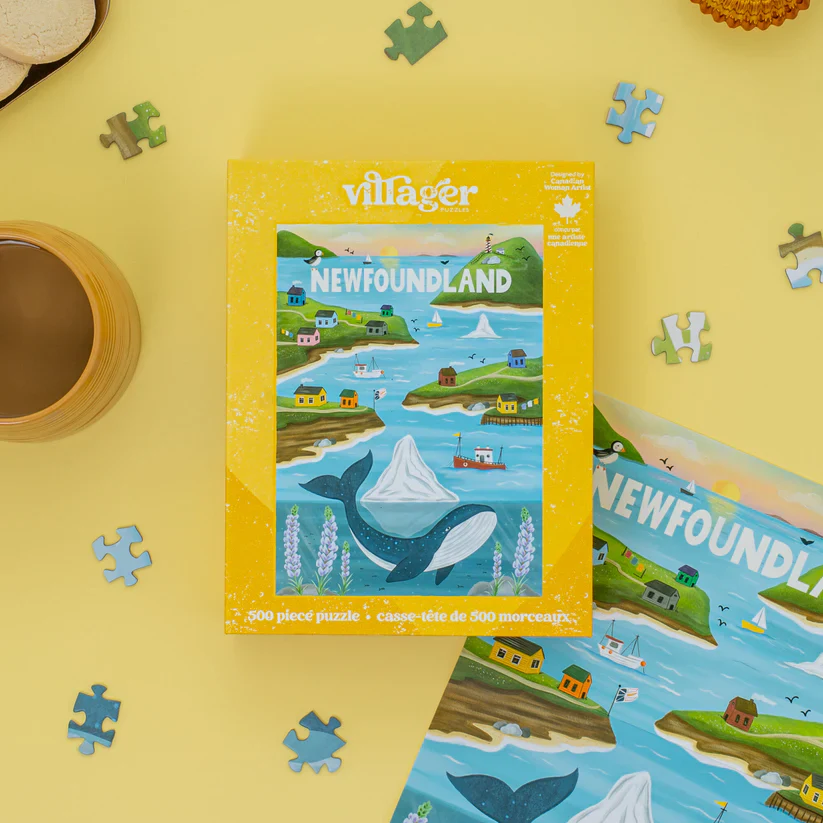 Villager Puzzles Newfoundland Sites 500 Piece Puzzle - Image 3