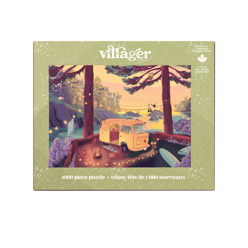 Villager Puzzles Twilight Campsite 1000 Piece Puzzle