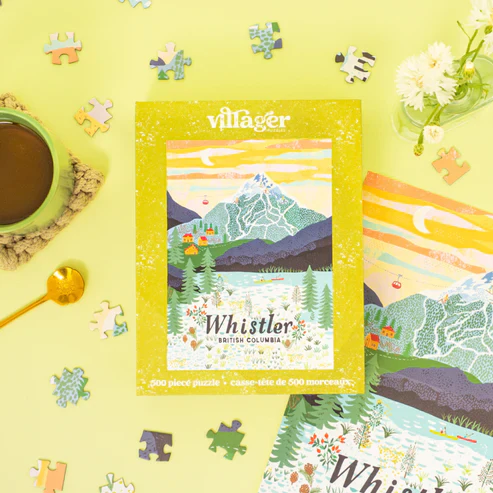 Villager Puzzles Whistler Mountain 500 Piece Puzzle - Image 3